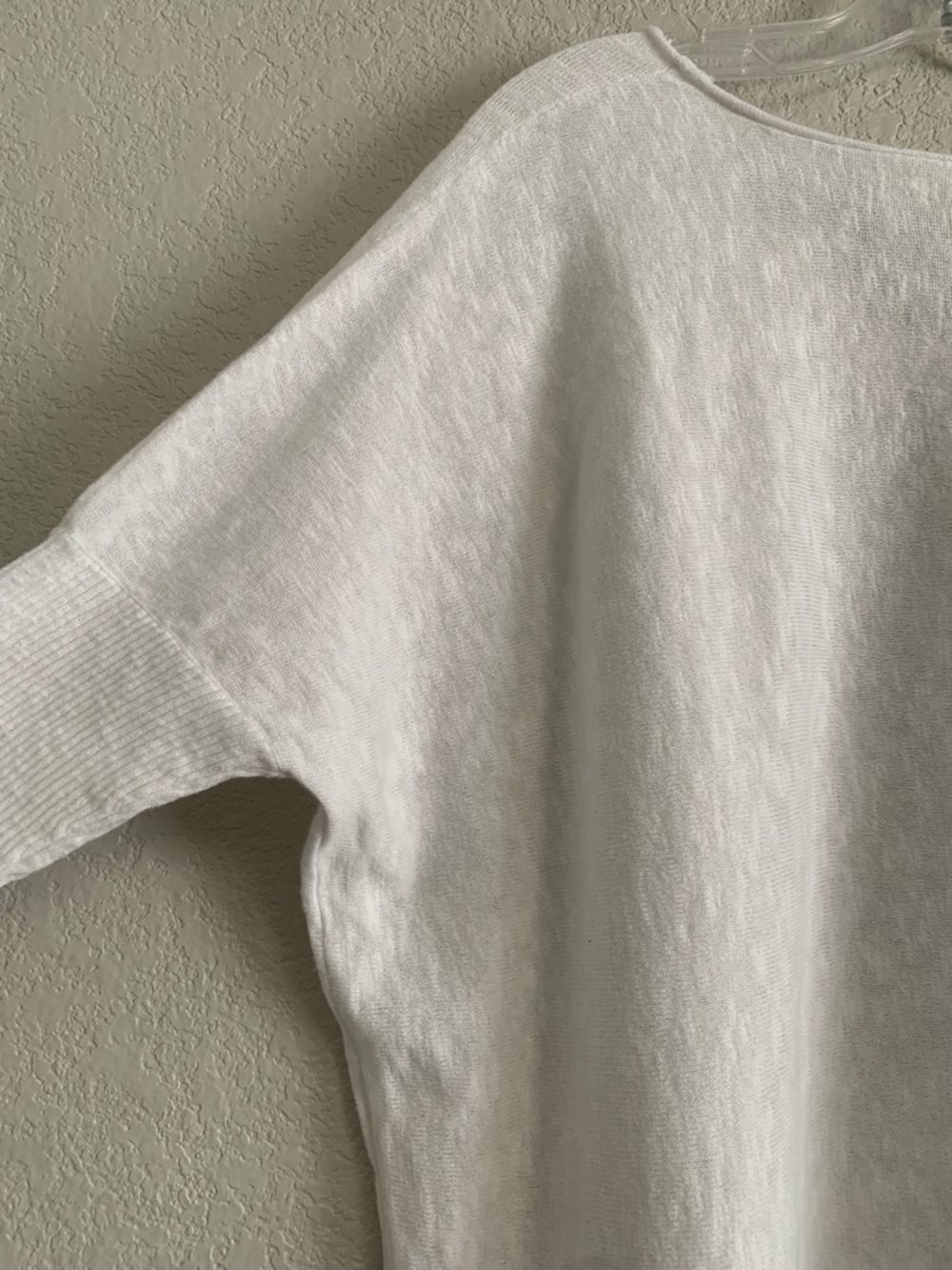 Eileen Fisher Sweater Womens L Linen Oversized Lightweight Semi Sheer Lagenlook - Picture 10 of 16